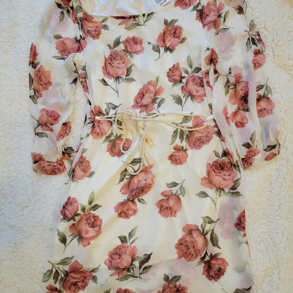 Agaci floral mini dress